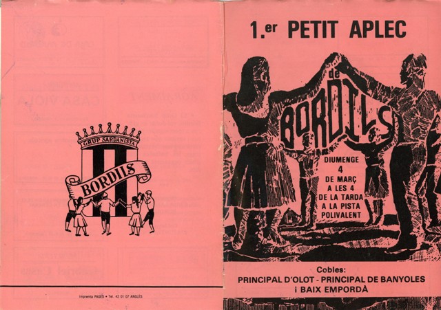 1990_04_04_programa_sardanes_ 1er petit aplec Bordils 000056